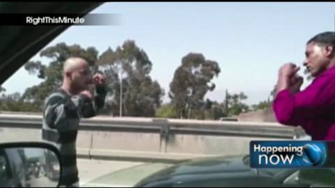 Two Suspects Are in Custody After Video of California Road Rage Incident Goes Viral
