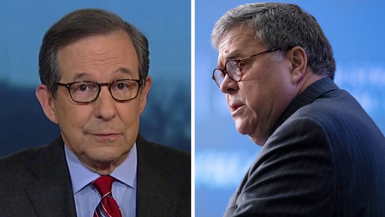 Chris Wallace on Attorney General Bill Barr's plea to President Trump