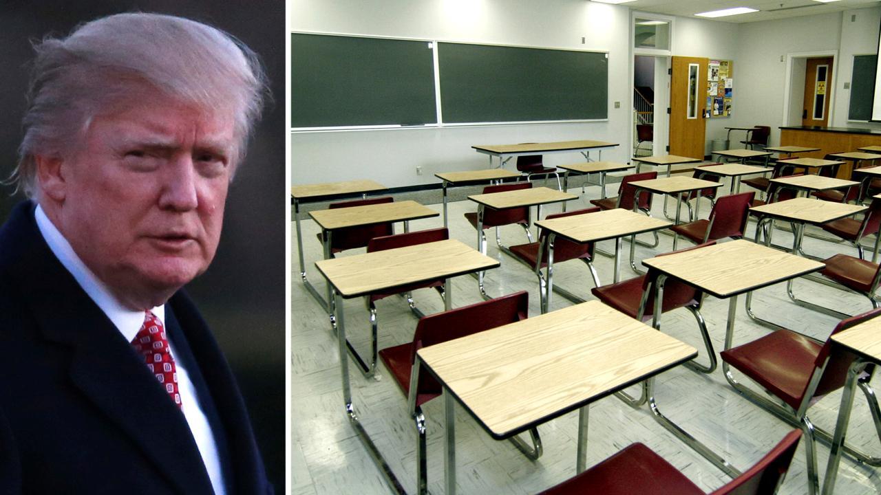 Schools set to close so teachers can protest President Trump