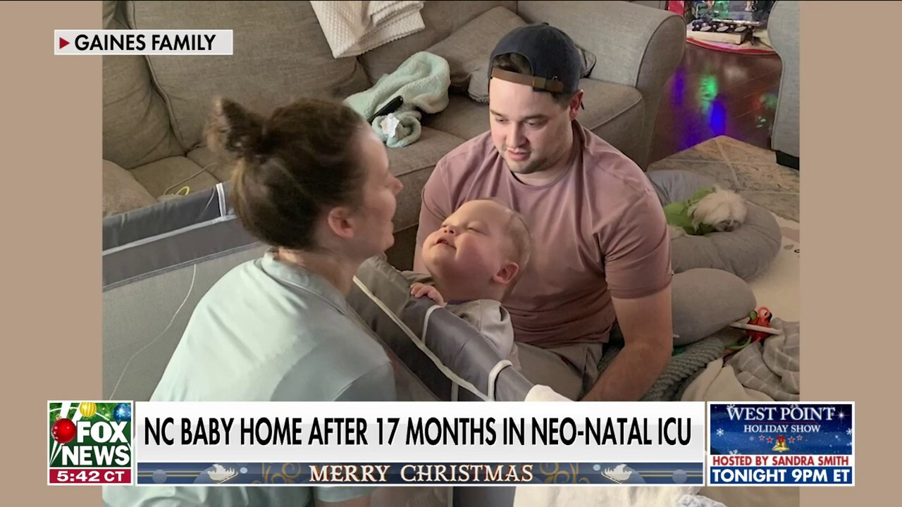 North Carolina parents welcome home baby after Neo-Natal ICU stay