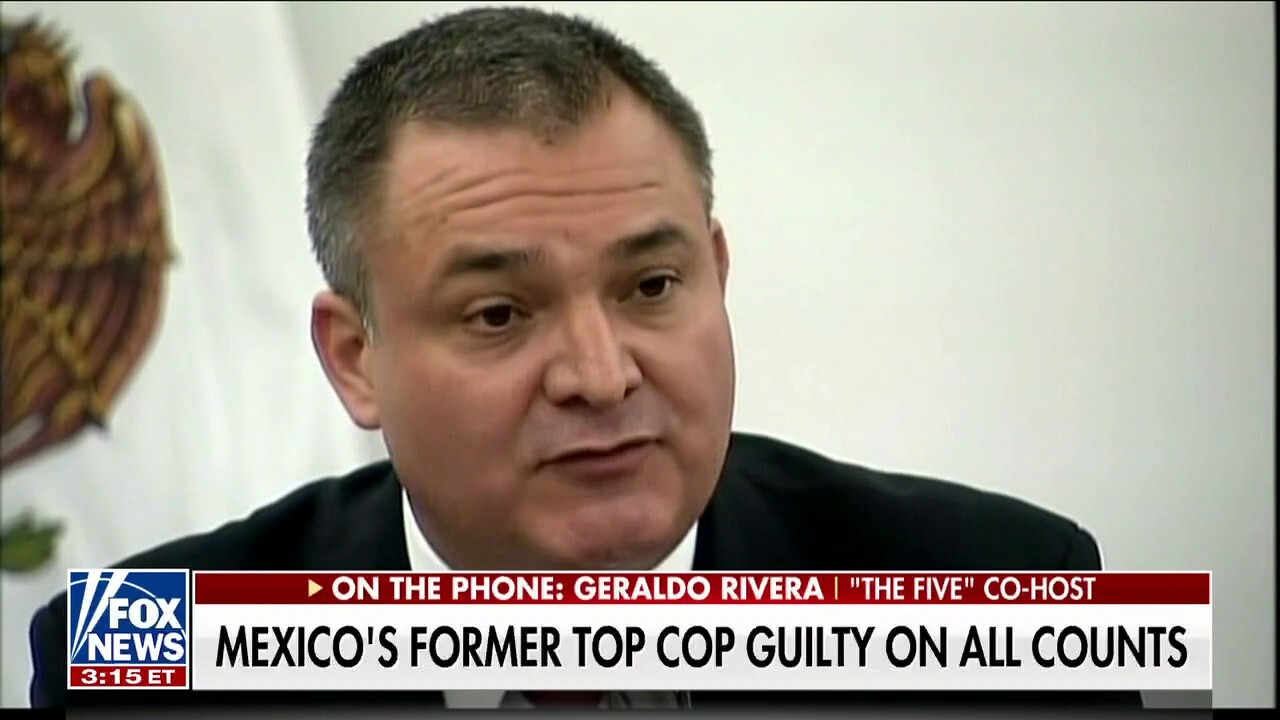 Mexico's former top cop found guilty on all counts