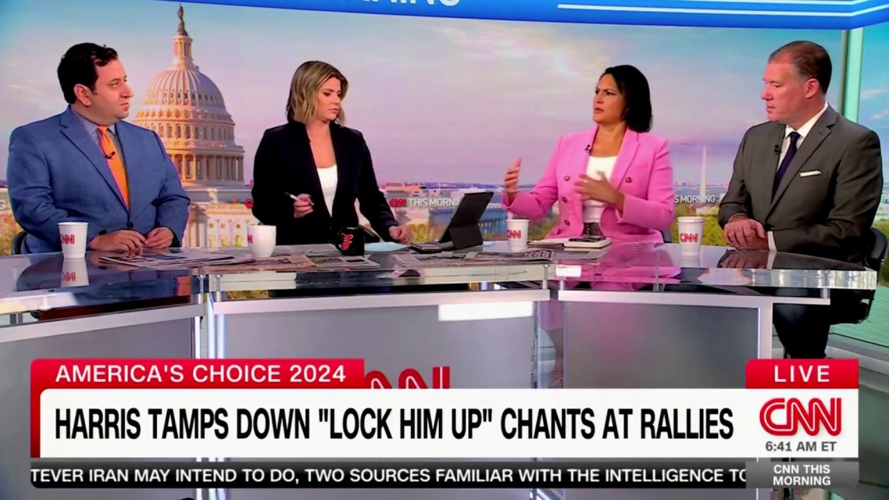 Kamala Harris' staff 'uncomfortable' about 'lock him up' chants against Trump, says CNN reporter