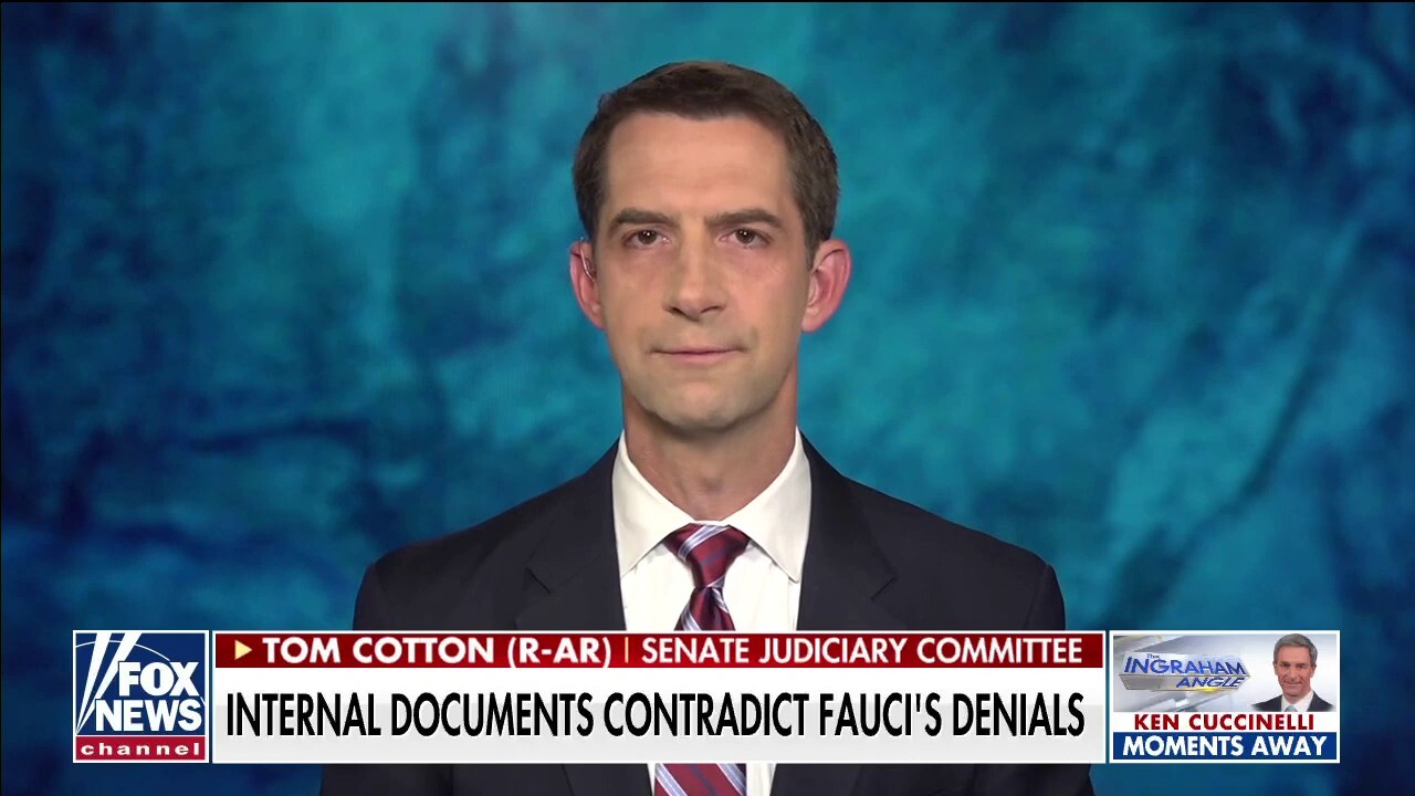 Tom Cotton: It's time for Tony Fauci to be held accountable