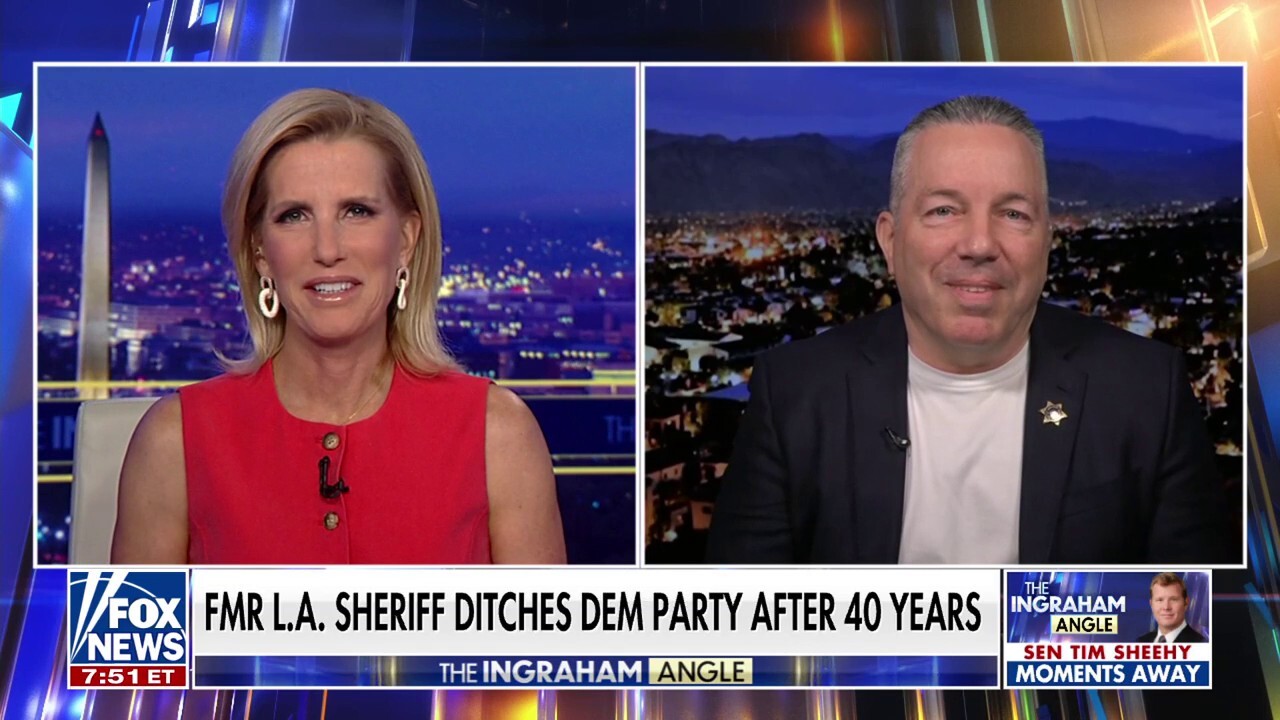 Former Los Angeles County Sheriff Alex Villanueva explains his decision on ‘The Ingraham Angle.’
