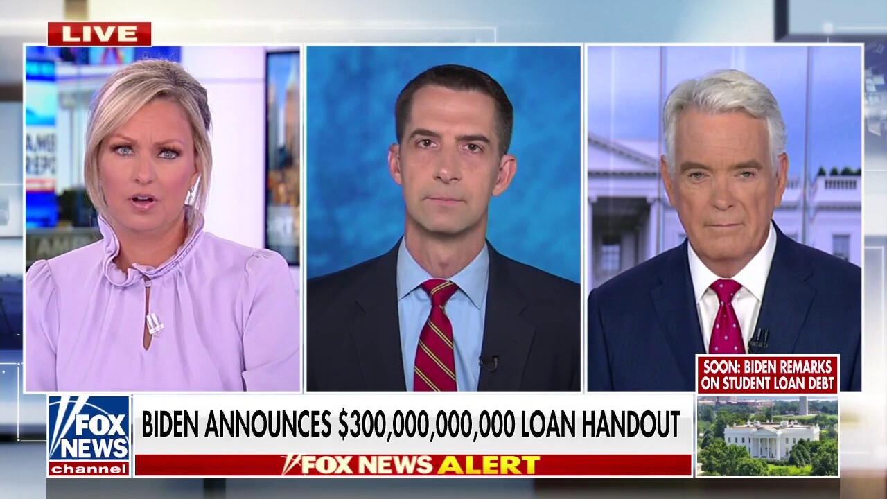 Tom Cotton: Biden does not have power to eliminate ‘entire categories of debt’