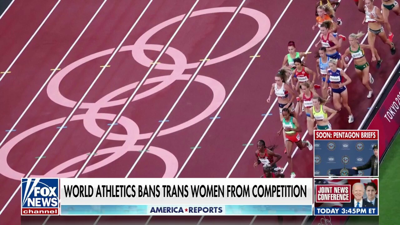 World Athletics bans transgender female athletes from elite competition Fox News Video