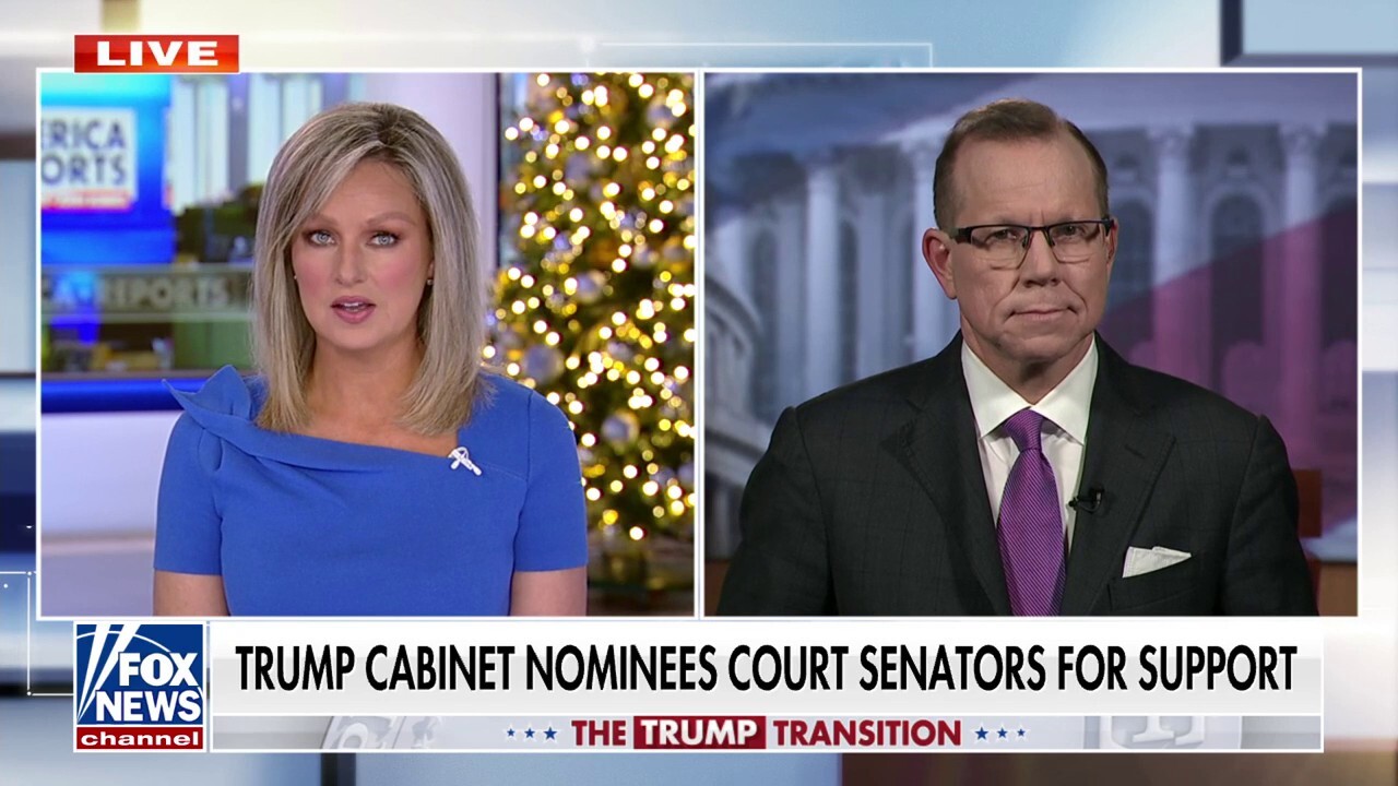 Trump Cabinet nominees court senators for support