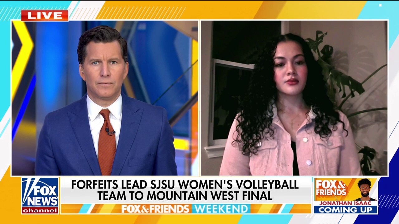 College volleyball player encourages women to ‘speak out’ about trans athletes in sports