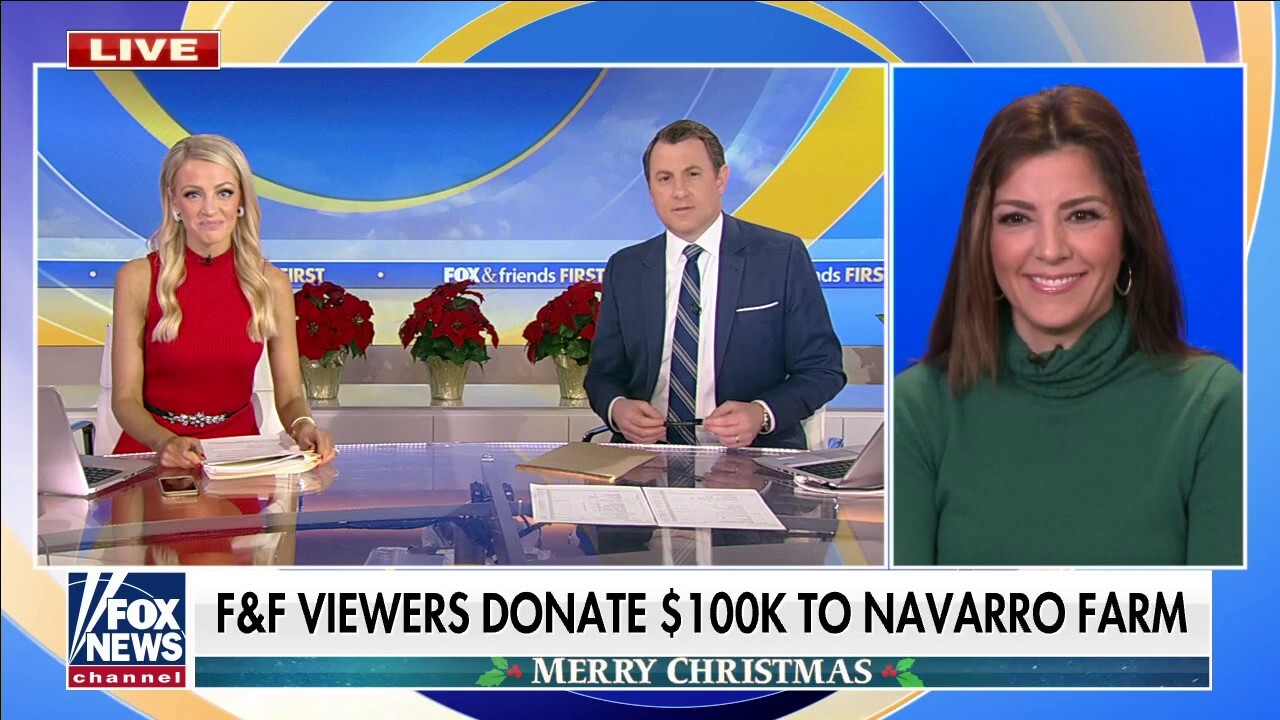 'Fox & Friends' viewers donate $100K to Navarro Farm