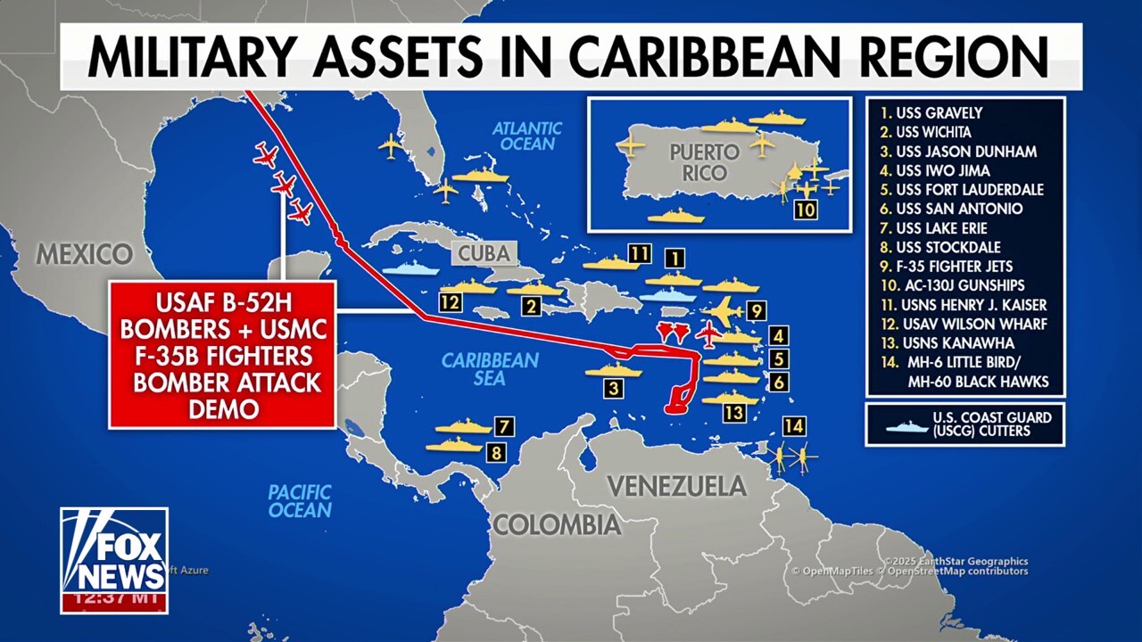 US moving naval assets to Caribbean as Maduro showdown escalates