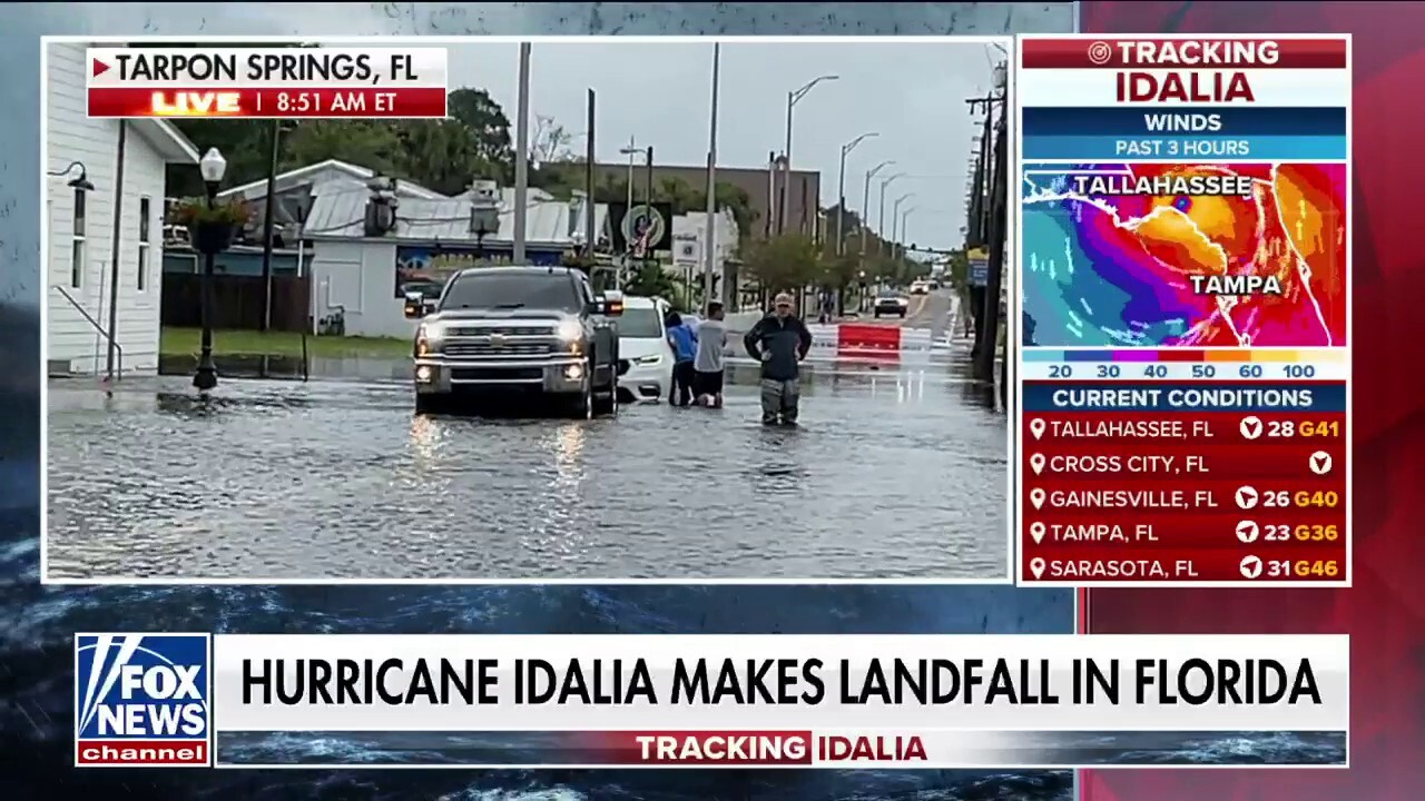 Florida Good Samaritan helps driver stuck in Hurricane Idalia floodwater