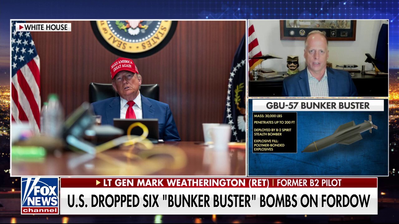 Retired Lt. Gen. Mark Weatherington joins 'Fox News @ Night' to discuss the operations of B-2 stealth bombers after President Donald Trump touted the 'spectacular' attack that targeted Iran's three nuclear sites. 