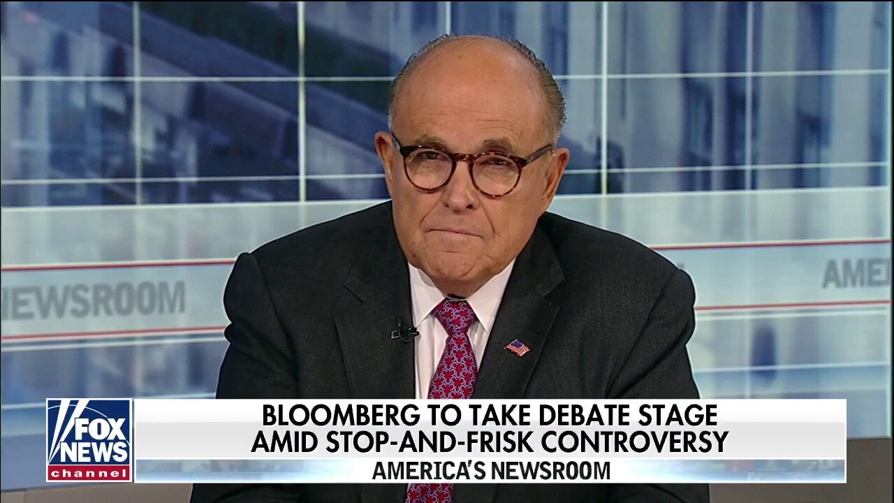 Rudy Giuliani on Bloomberg's stop-and-frisk controversy