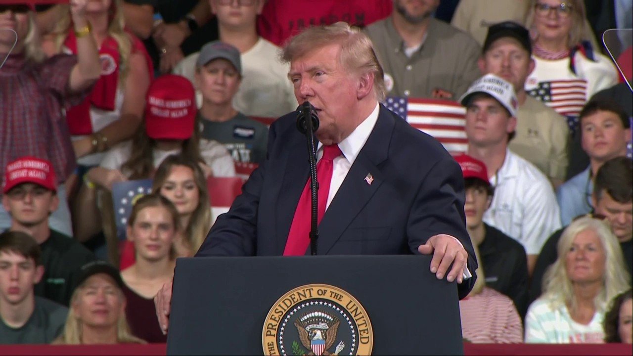 Trump reflects on 11 years with supporters: 'It's my honor to be your president'