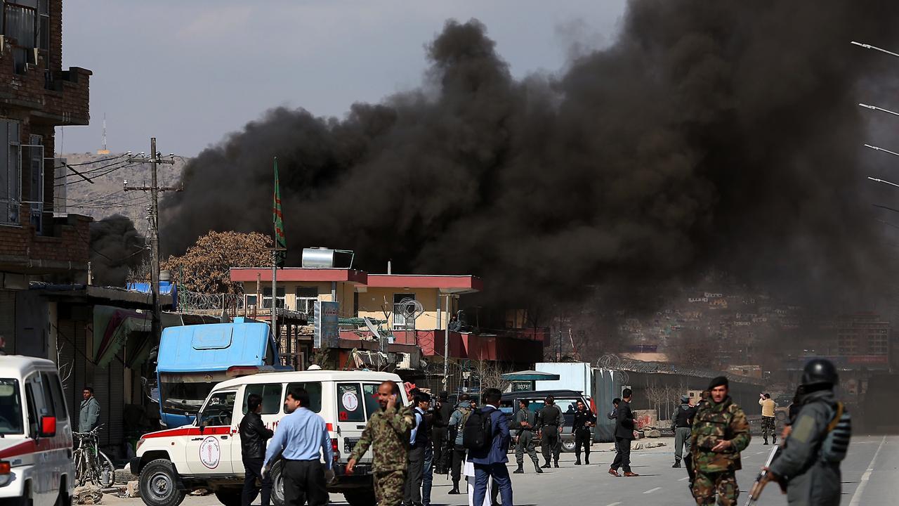 Death toll rising after Taliban bombings rock Kabul
