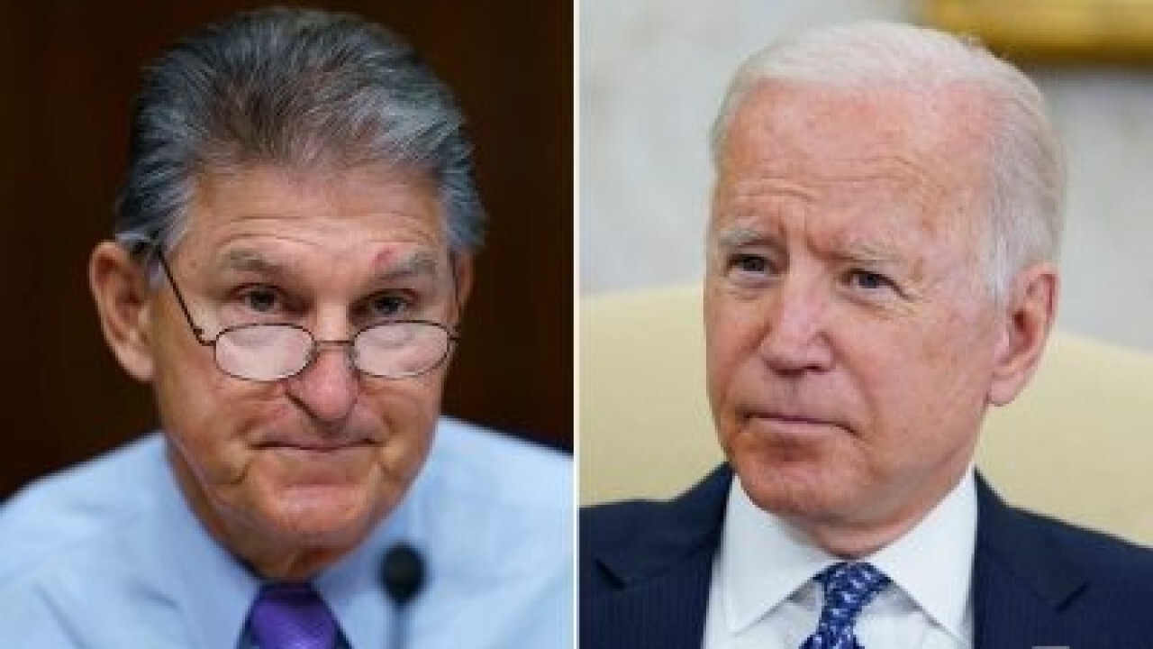 Could Joe Manchin challenge Joe Biden? 