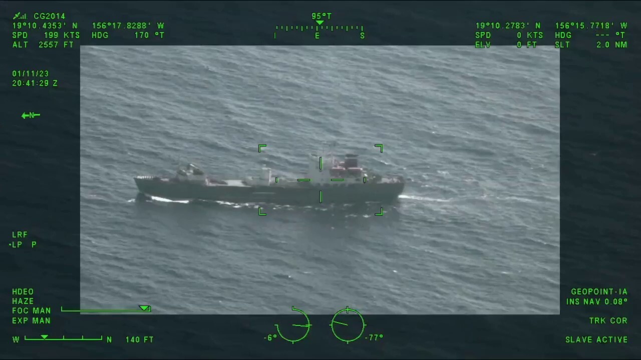 Coast Guard monitoring Russian surveillance ship off coast of Hawaii