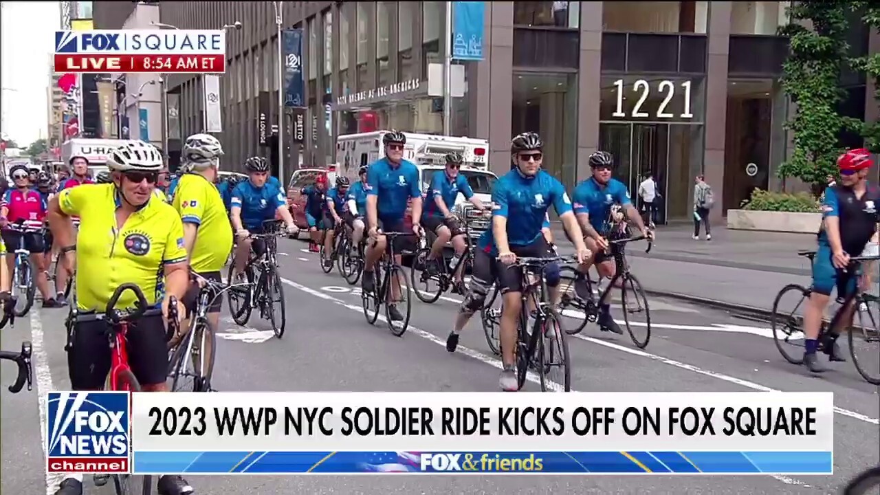 Wounded Warrior Project rides through NYC  