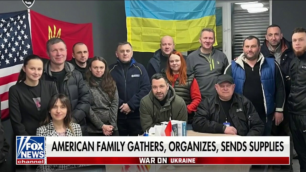 American family from Ukraine sends aid as millions flee Putin's assault