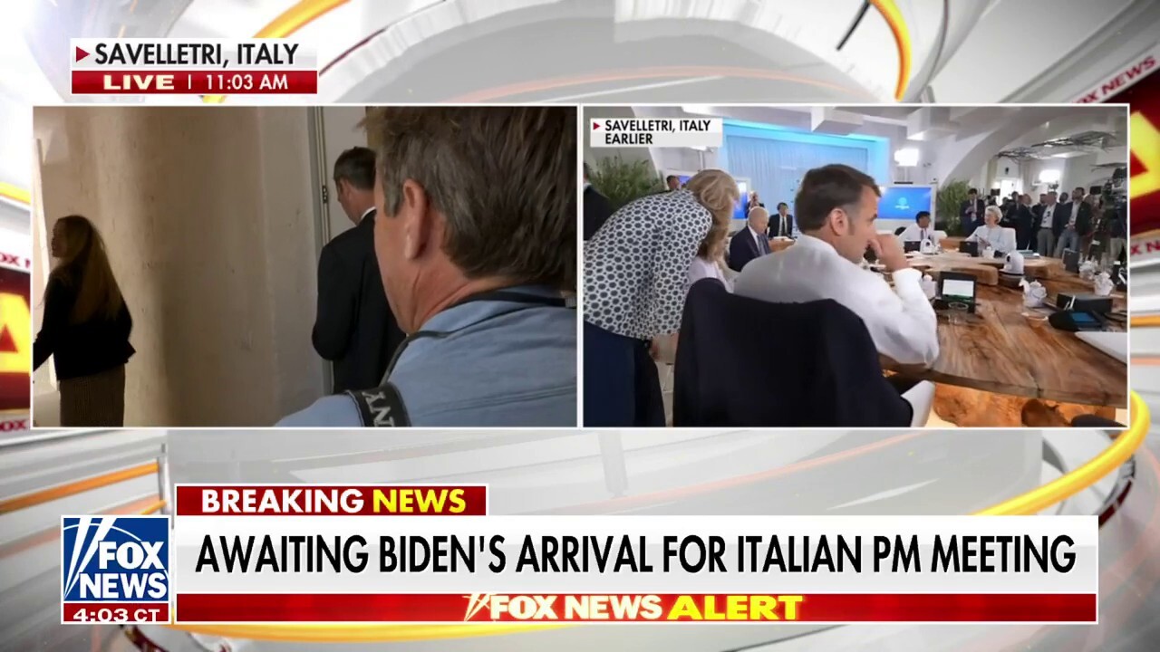 Biden to meet with Italian prime minister at G7 summit