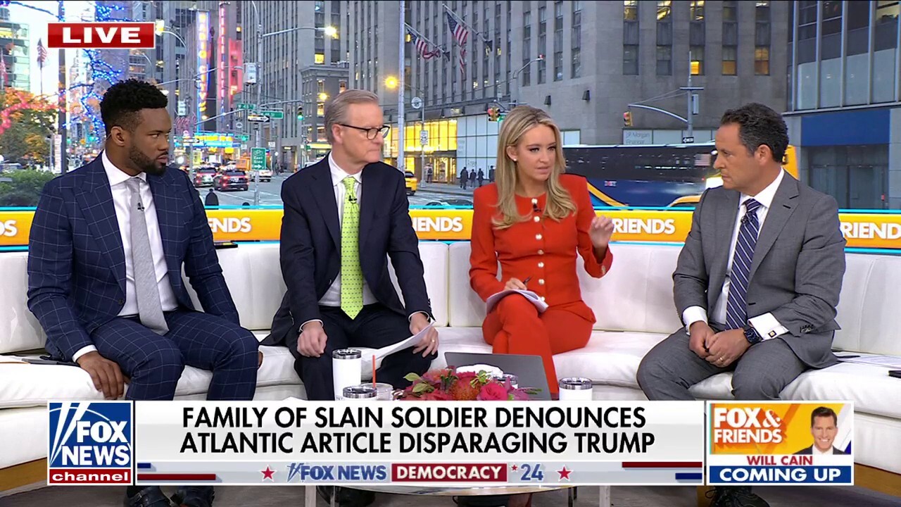 Slain soldier's sister outraged at reporter's article disparaging Trump 