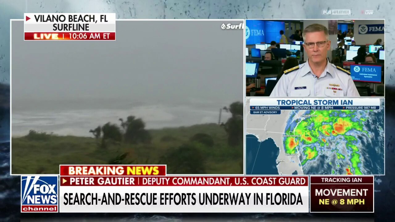 Coast Guard begins search-and-rescue efforts in Florida