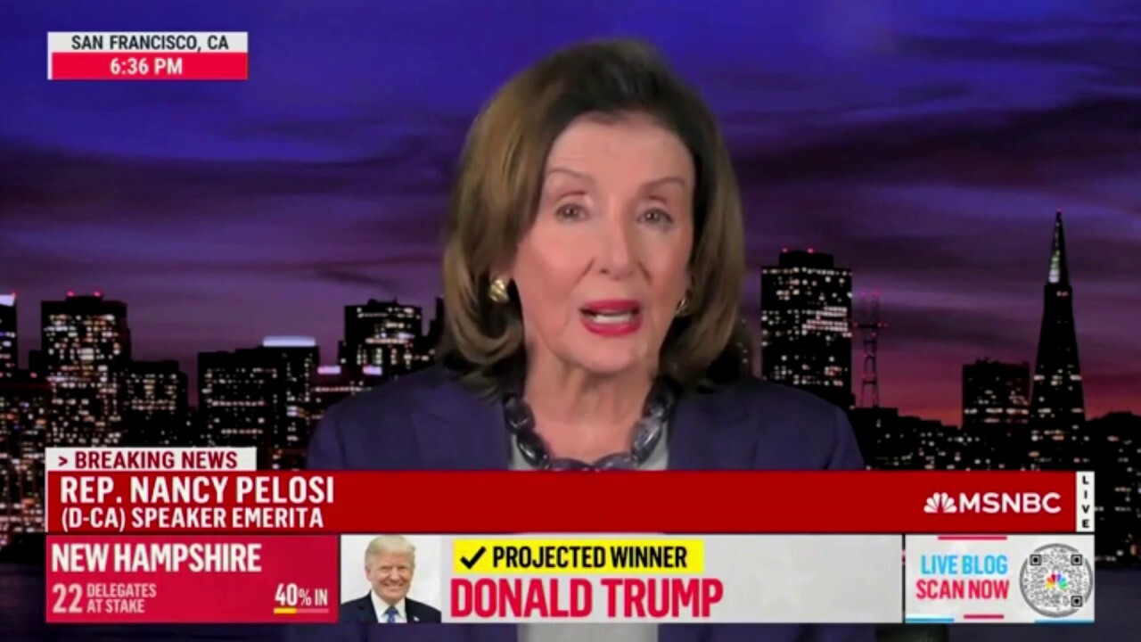 Nancy Pelosi briefly confuses Trump, Biden after knocking Trump's 'cognitive disorders'