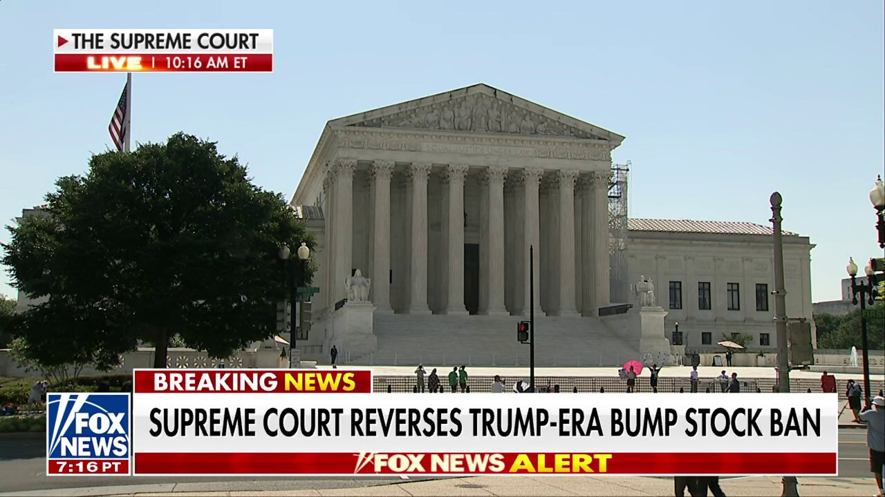 Supreme Court issues major opinion on Trump-era bump stock ban