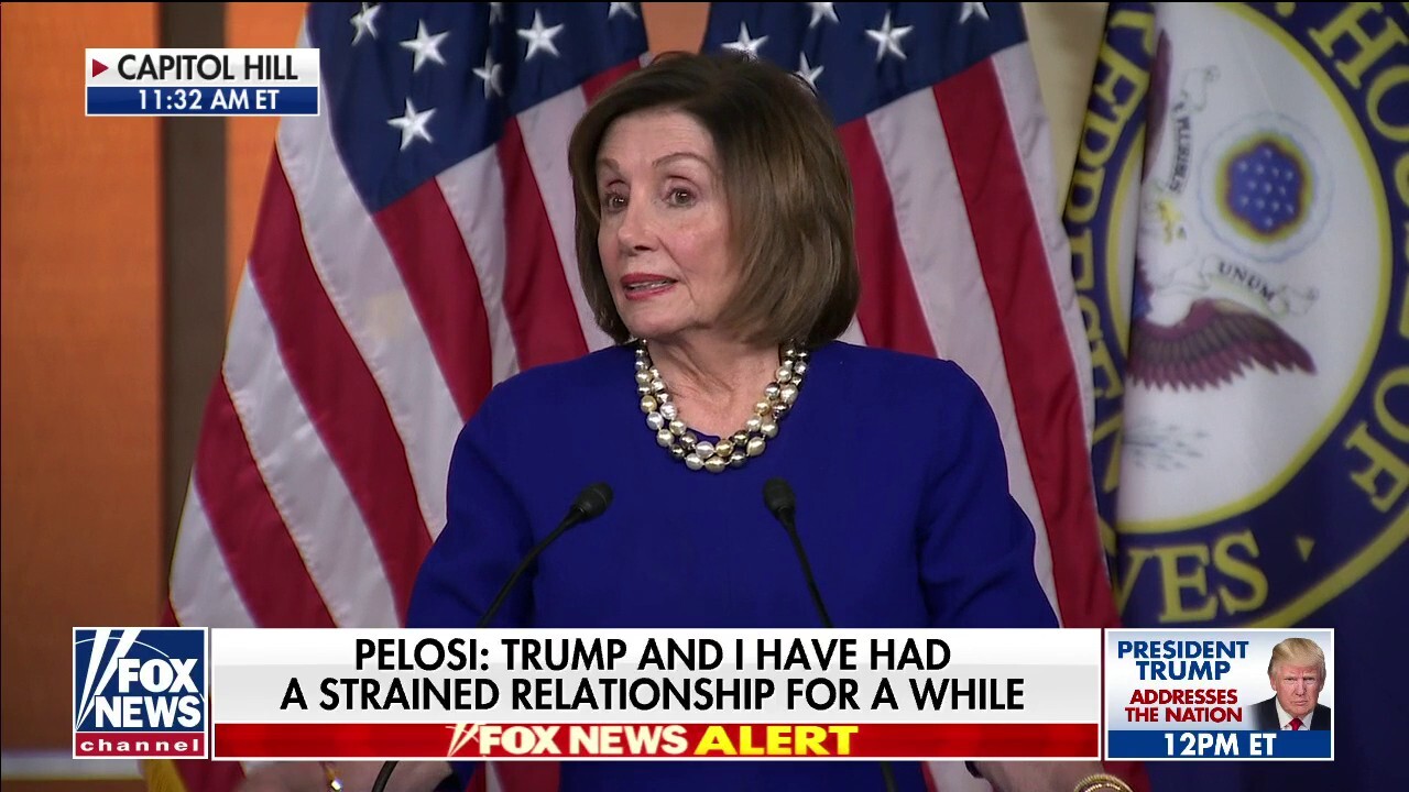 Nancy Pelosi claims Trump looked 'a little sedated' at SOTU address