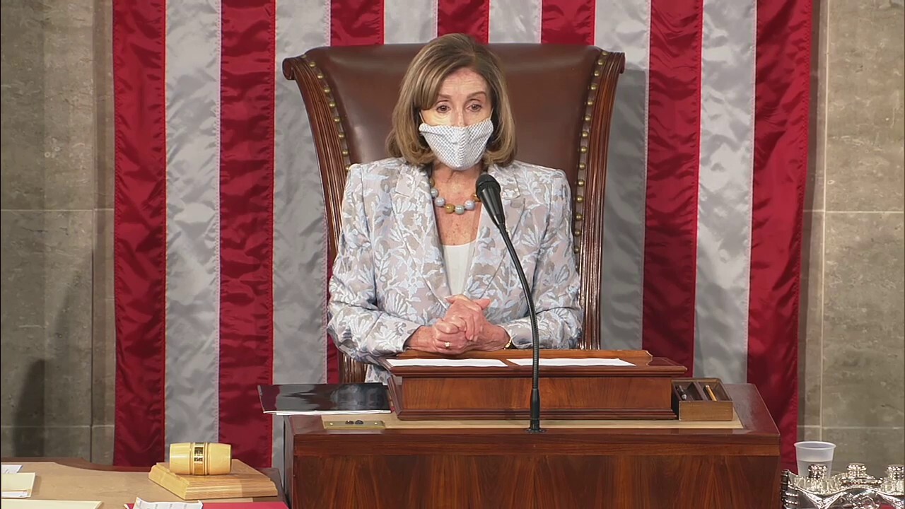 House abandons COVID protocols during Pelosi reading oath