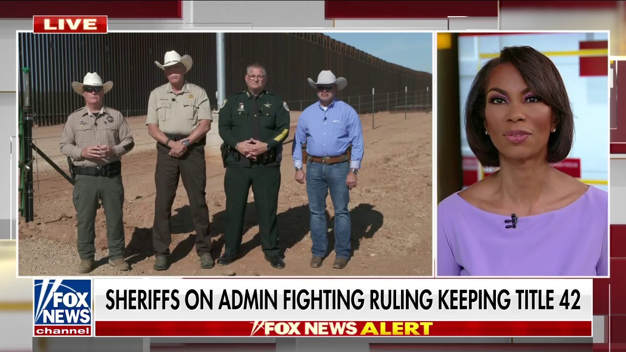 Sheriffs urge Biden against ending Title 42: 'Illegal immigration doesn't stop at the border'