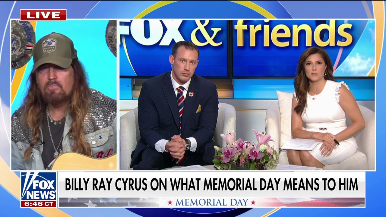 Artist Billy Ray Cyrus discusses what Memorial Day means to him and plays his song ‘Some Gave All’, a tribute to fallen troops