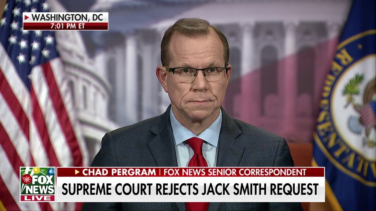 Supreme Court deals blow to Jack Smith's request in Trump case: Chad Pergram