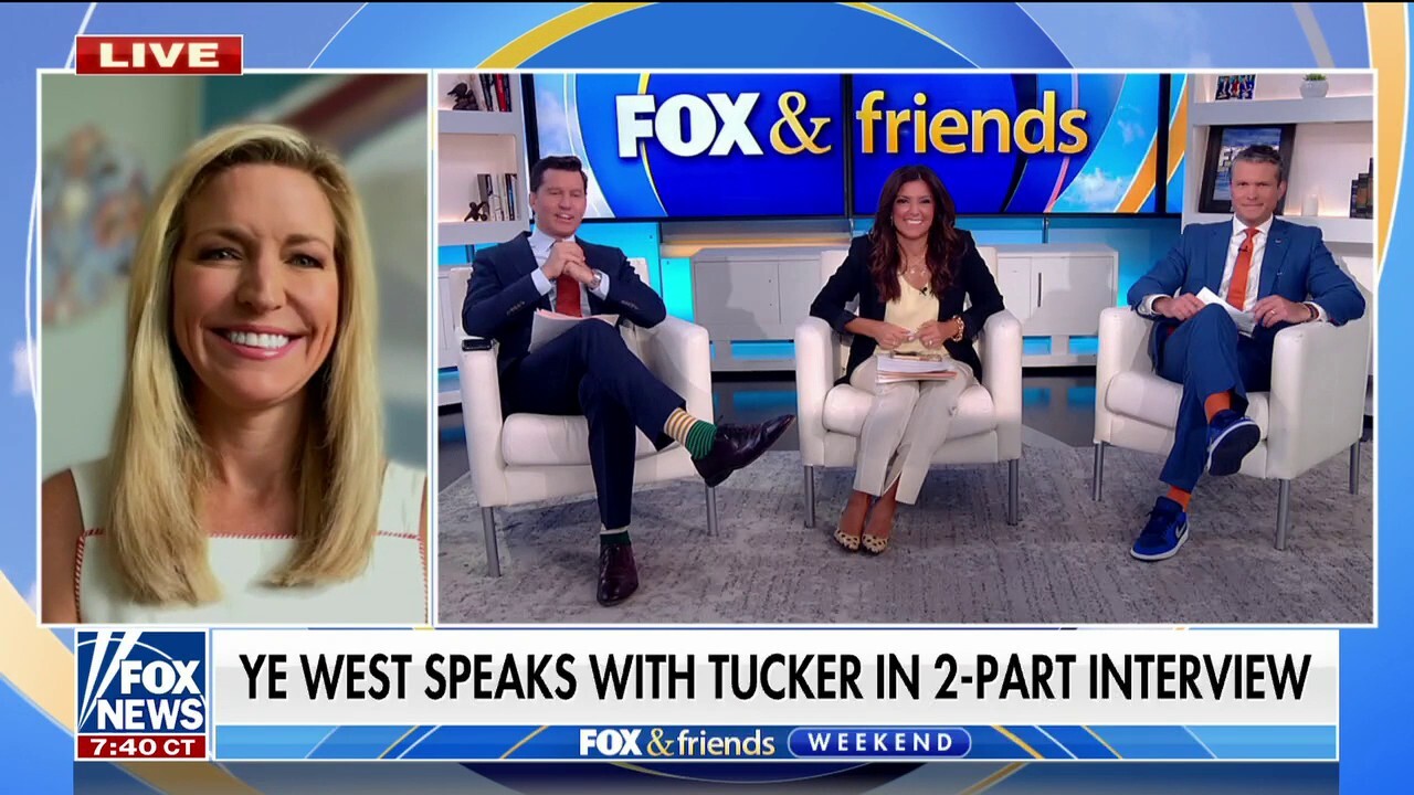 Ye's interview was a 'spiritual' message: Ainsley Earhardt | Fox News Video