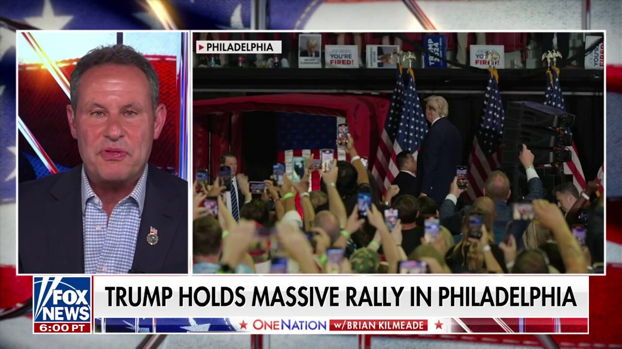 What a 'mammoth crowd' at Trump's rally: Brian Kilmeade