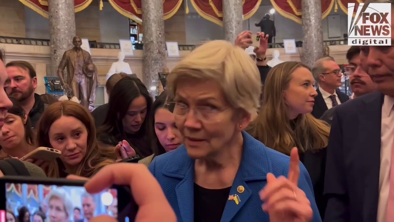 Sen. Warren says she 'hit a nerve' applauding U.S. support for Ukraine