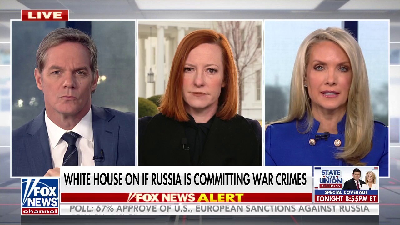 Jen Psaki says Russian energy sanctions are not 'off the table' as invasion into Ukraine continues