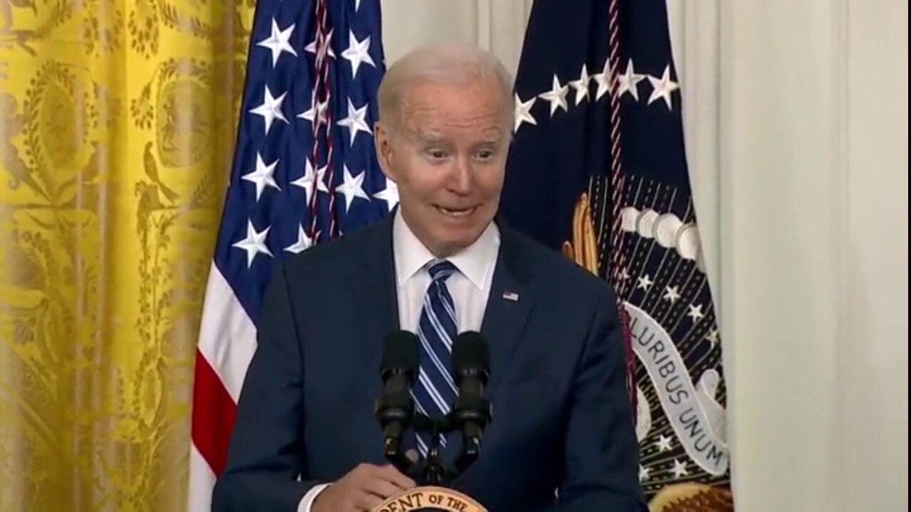 President Biden jokes he may be a "White boy" but he isn't "stupid"