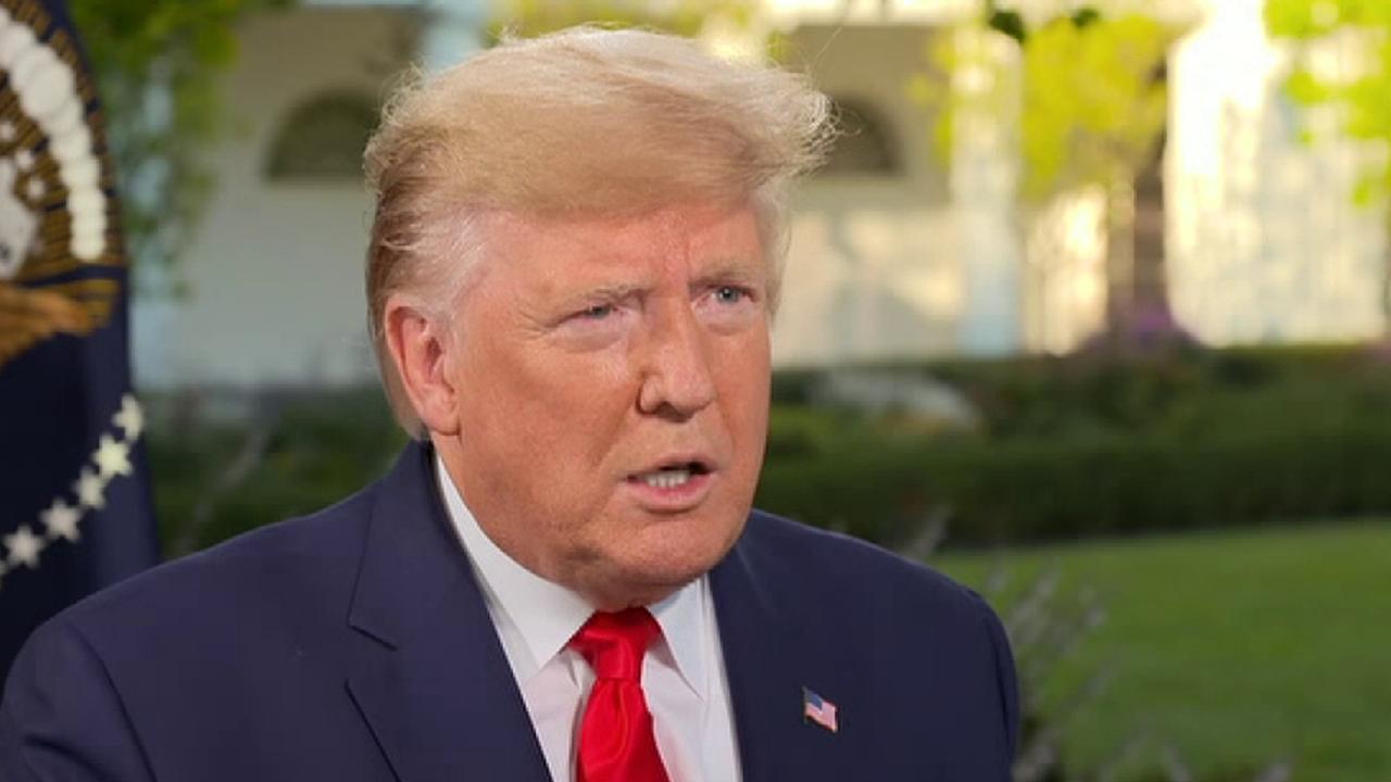 Trump on Ukraine's effort to interfere in 2016 election	