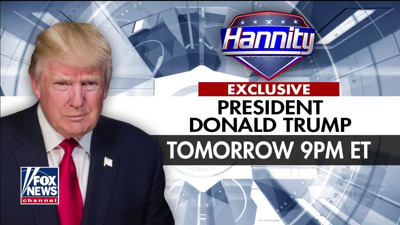 Exclusive: Sean Hannity to interview President Trump on Tuesday, April 7	