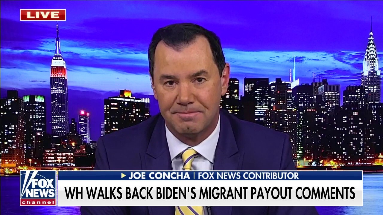 Joe Concha: Migrant families could be paid more than Gold Star families under Biden plan