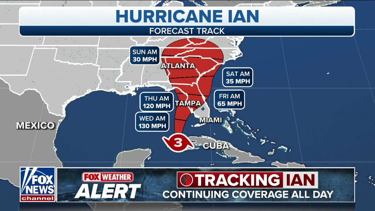 Tracking Hurricane Ian: Forecasters fear worst-case scenario for Tampa area