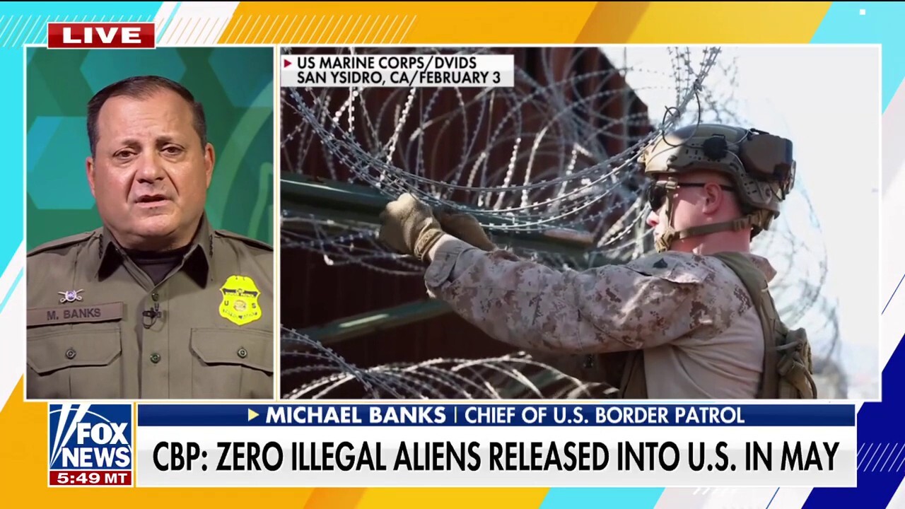 Zero illegal immigrants released into US in May, CBP data reveals