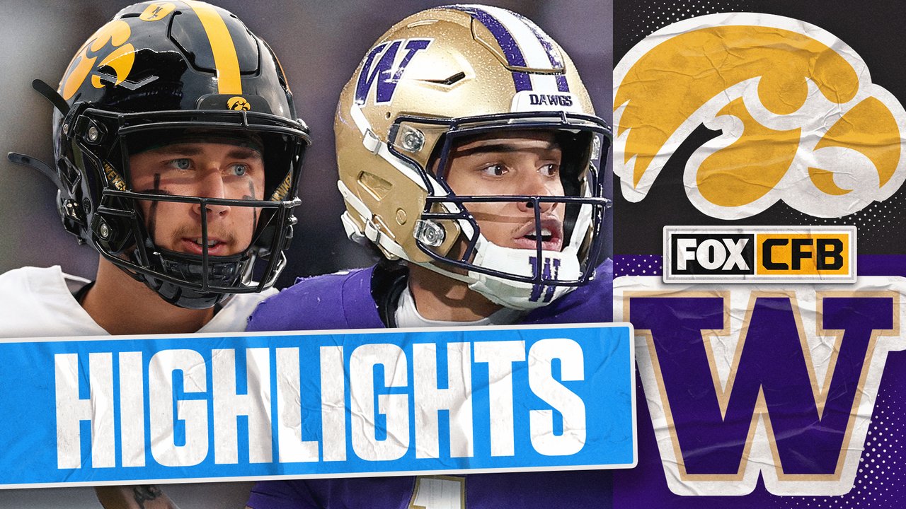 Iowa Hawkeyes vs Washington Huskies Highlights 🏈 FOX College Football