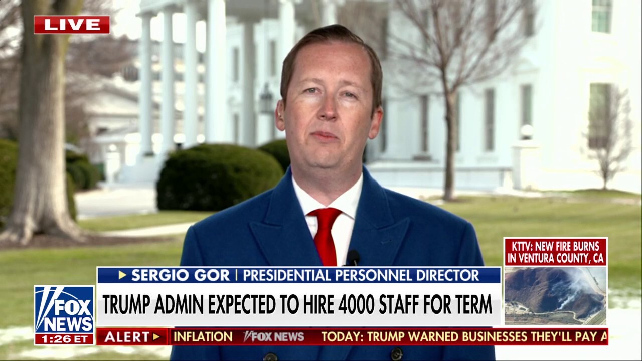 Presidential Personnel director says there is an ‘incredible team’ vetting staff for Trump administration as hiring records are set