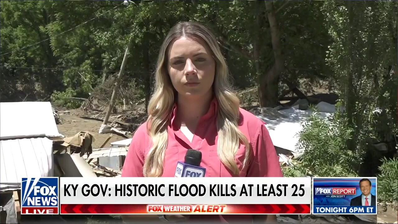 Kentucky flooding devastates region as death toll rises to 25