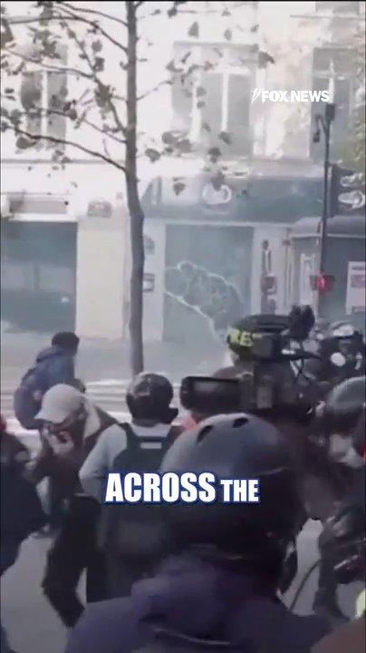 France braces for massive protests as authorities deploy 100,000 troops