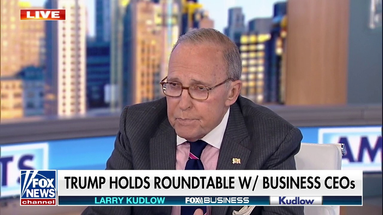 Larry Kudlow: America's biggest CEOs were captivated by Trump