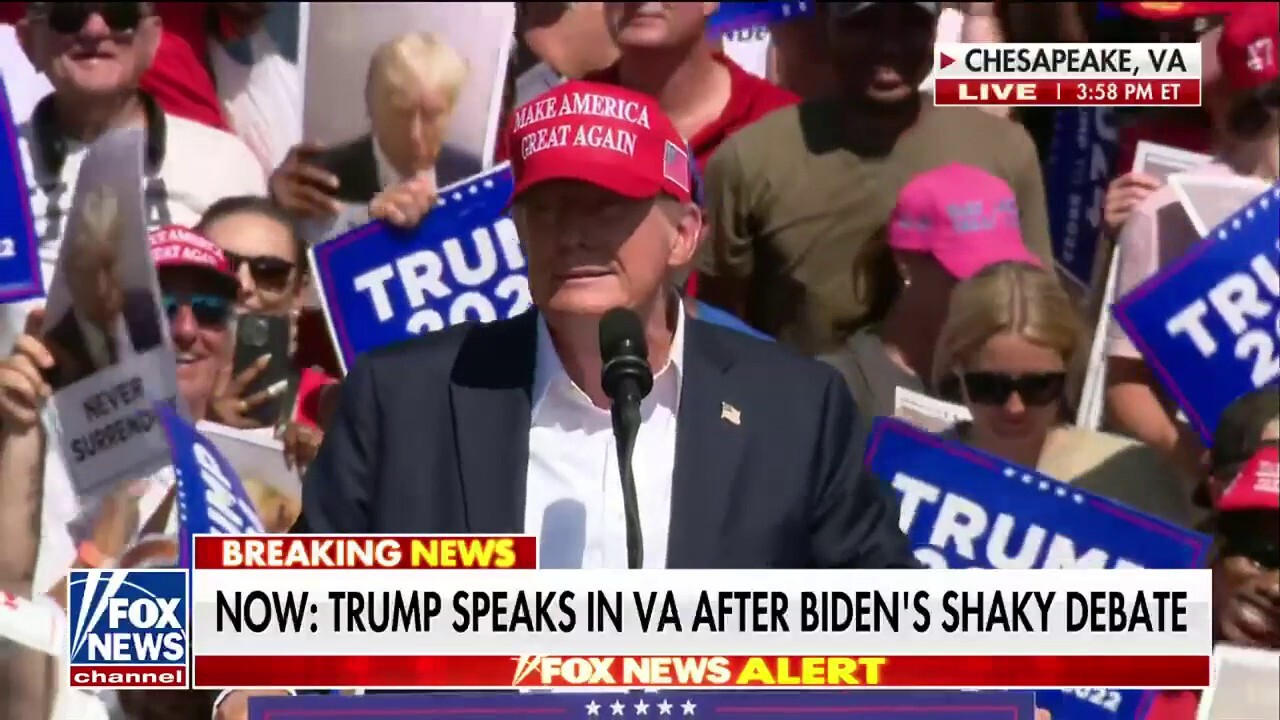 Trump: It’s not Biden’s age, it’s his competence