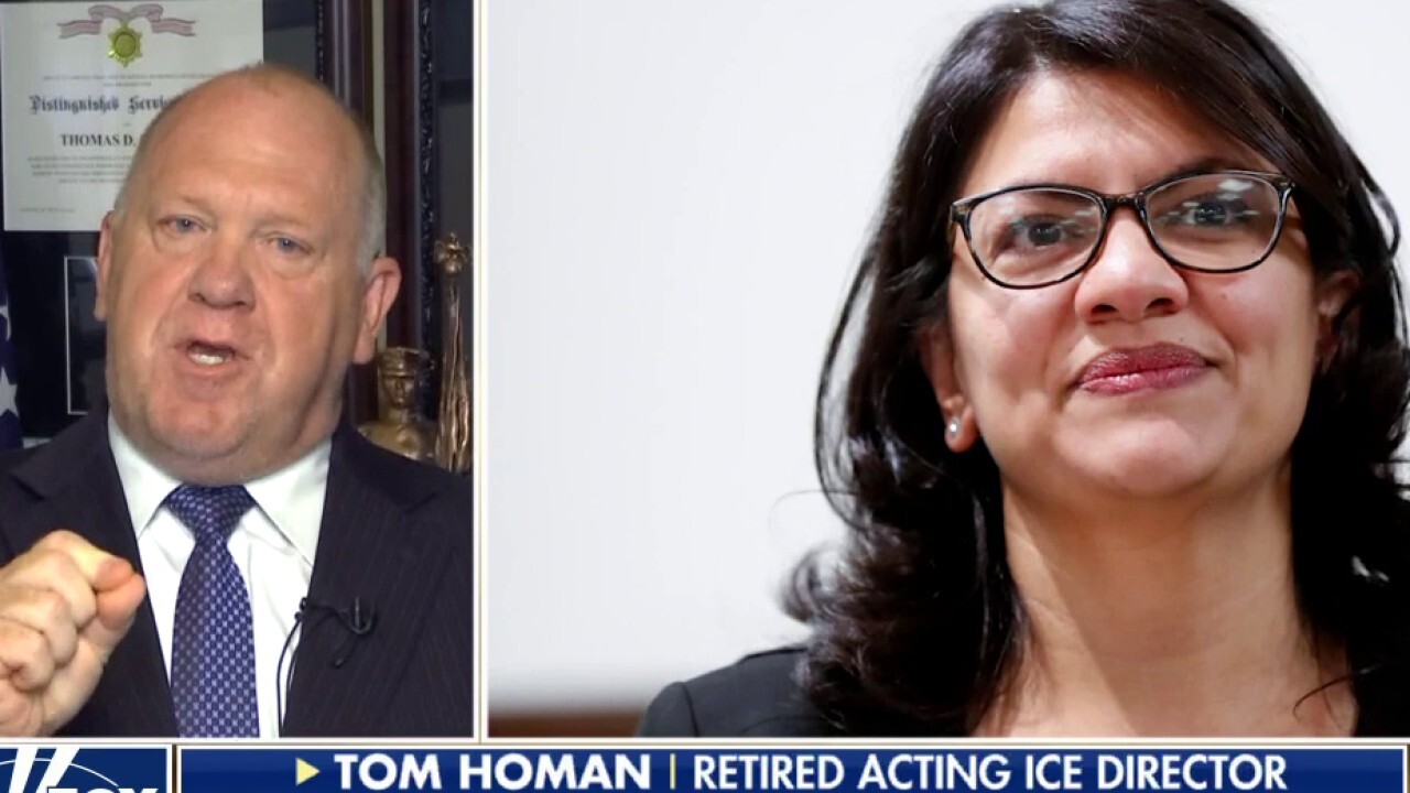 Homan sounds off on Rashida Tlaib and the 'Squad': 'Name one thing they have done to improve this country'